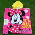 Cotton Hooded Beach Towels for Children Beach Poncho for Promotional Gifts
